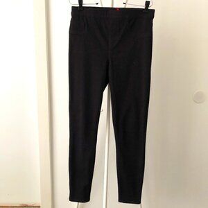 SPANKS JEAN-ISH ANKLE LEGGINGS JEGGINGS PANTS BLACK M NWOT